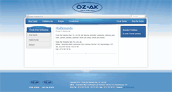 Desktop Screenshot of ozakdardokuma.com